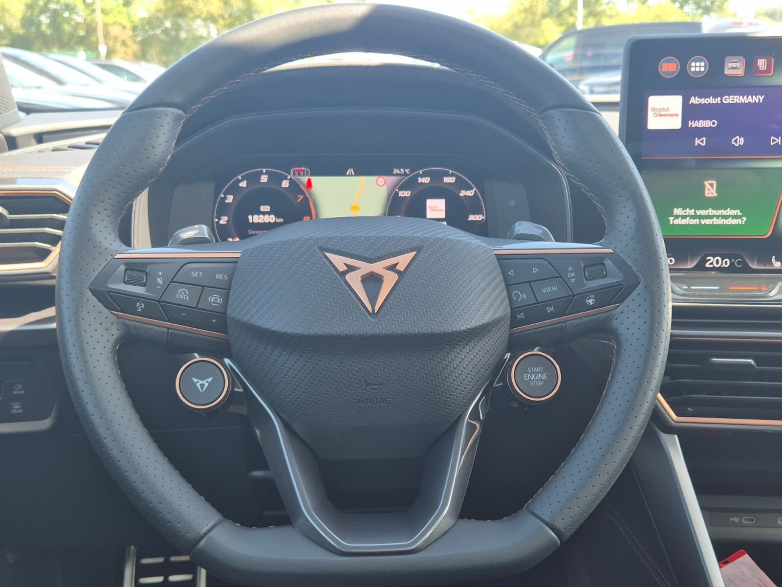 Fahrzeugabbildung CUPRA Leon 1.5 eTSI PANO*DCC*MATRIX*DINAMICA*AHK*5JG.