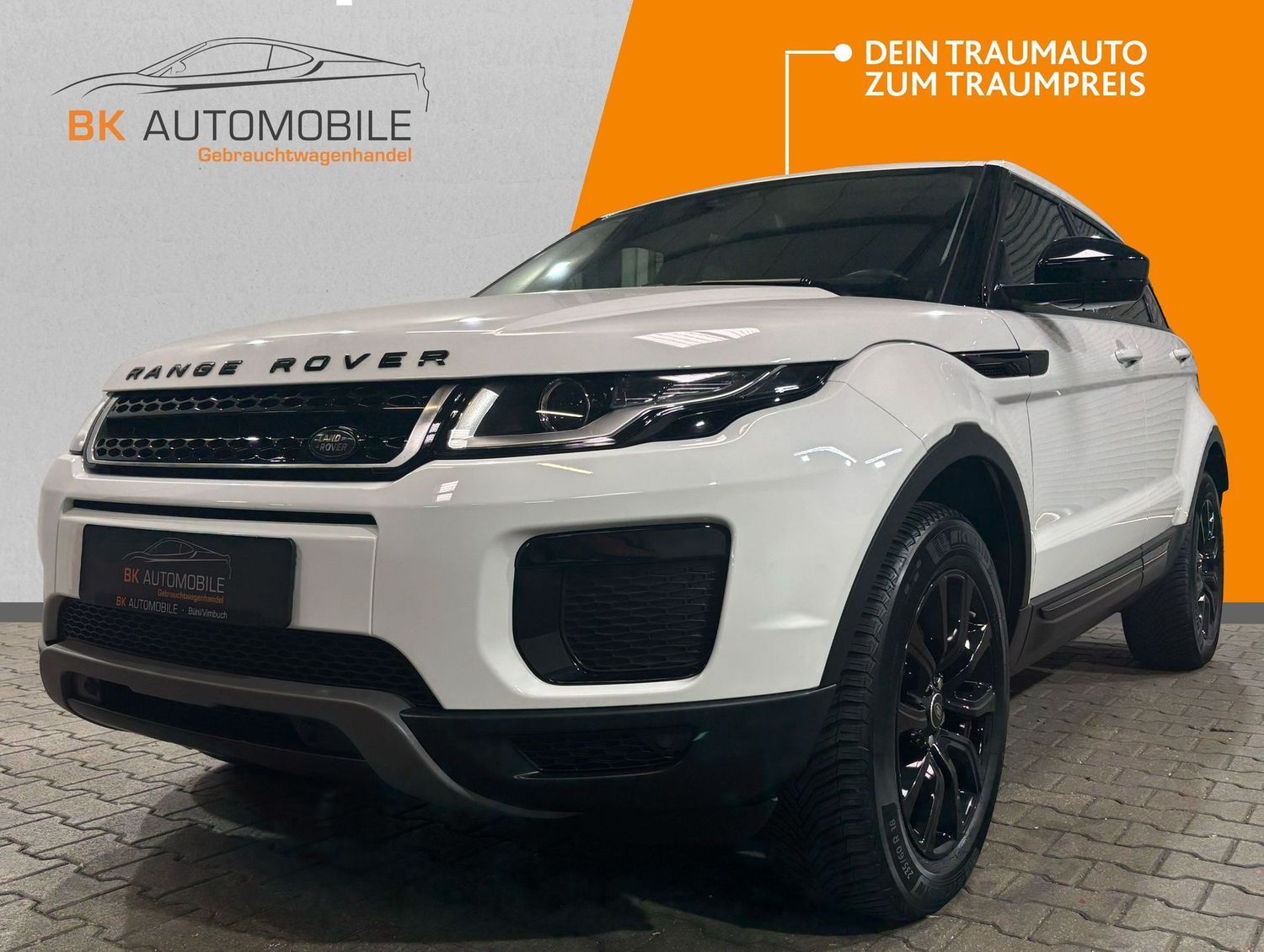 Fahrzeugabbildung Land Rover Range Rover Evoque 2.0TD Pure #Kamera#Navi#LED
