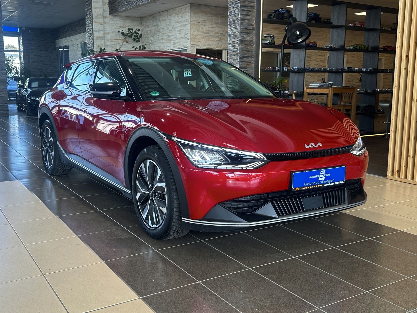 Kia EV6 Leder R.Cam Navi LED ACC SHZ 58kWh Wärmepump imagem 3