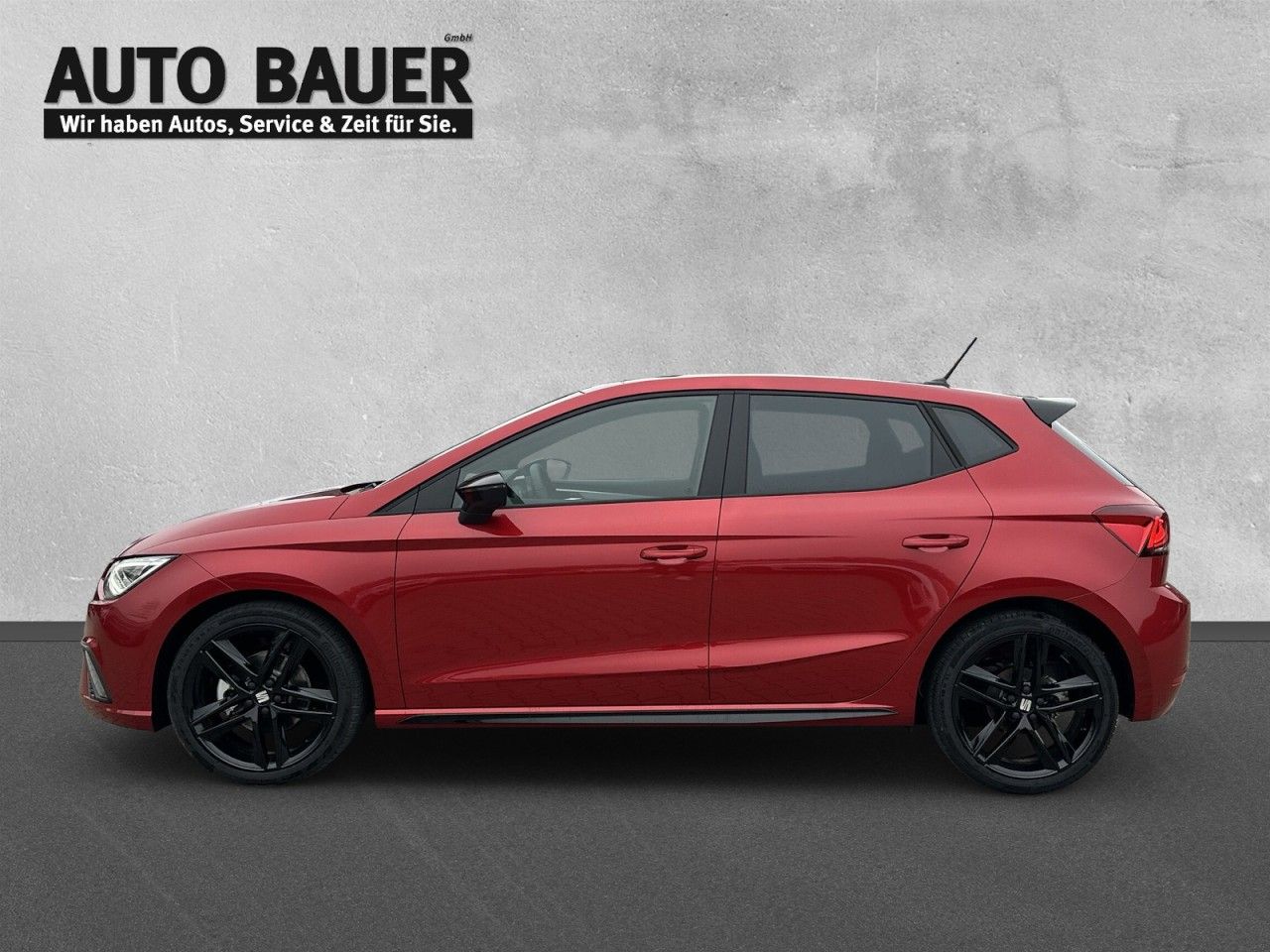 Fahrzeugabbildung SEAT Ibiza FR Black Edition 1.5 TSI 150 PS DSG - mit KI generiert/bearbeitet