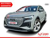 Audi Q4 e-tron 35 S-Line LED Navi Tempomat Spurhalte - mit Elektro-Antrieb: Grau, Geländewagen