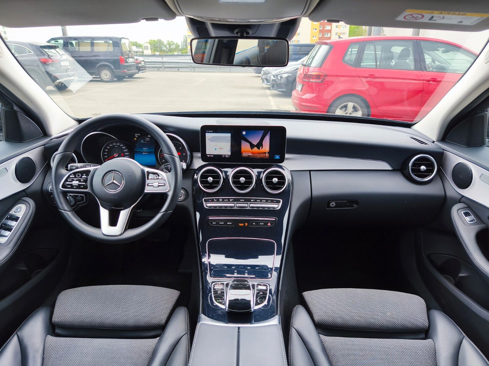 Mercedes-Benz C 220d T AVANTG. LED/LEDER/SHZ/CARPLAY/KEYLESSGO foto 6