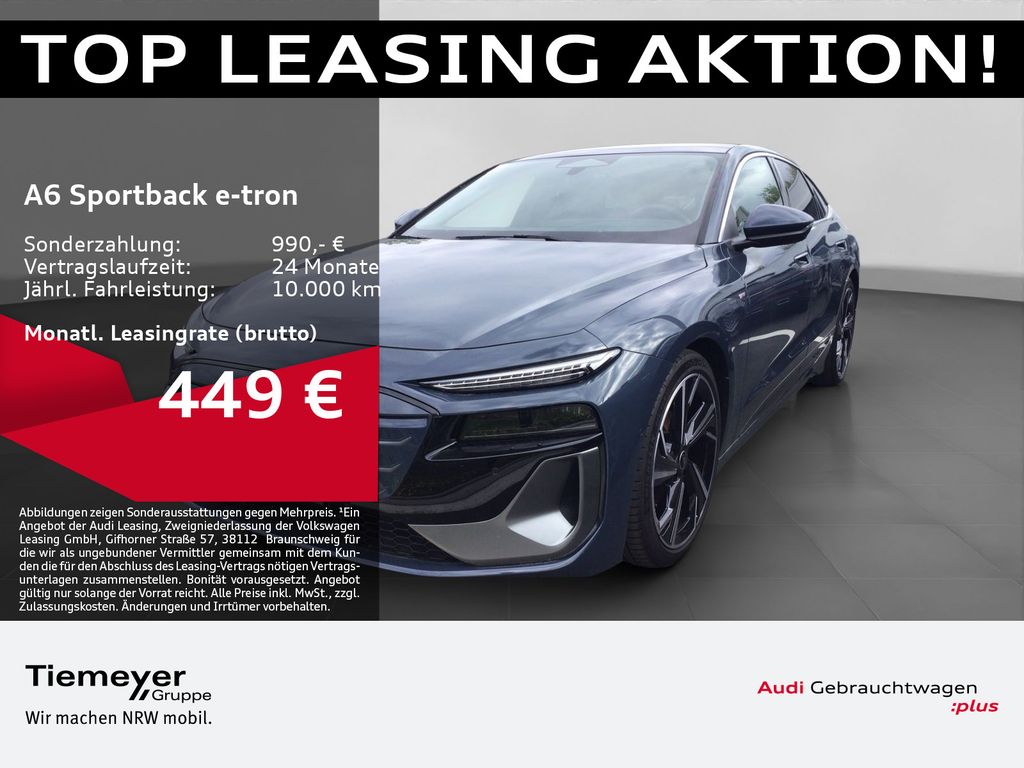 Audi A6 e-tron Sportback S LINE LM21 PANO BuO LUFT AH