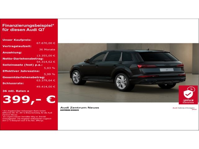 Audi Q7 S line 55 TFSI quattro tiptronic Anschlussgar