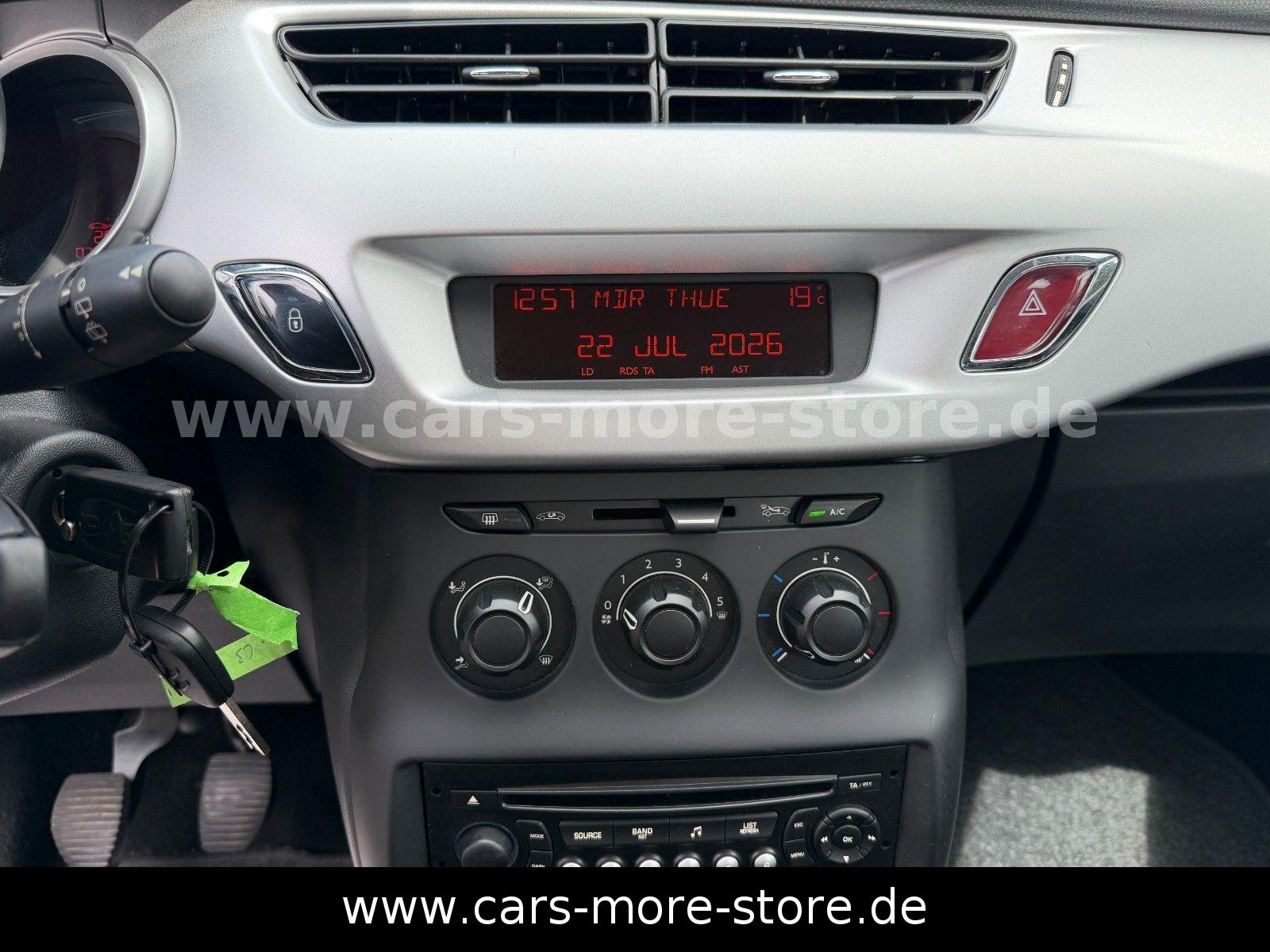 Citroën C3 Tendance/Klima/Tempomat/Scheckh./70Tkm/1.Hand