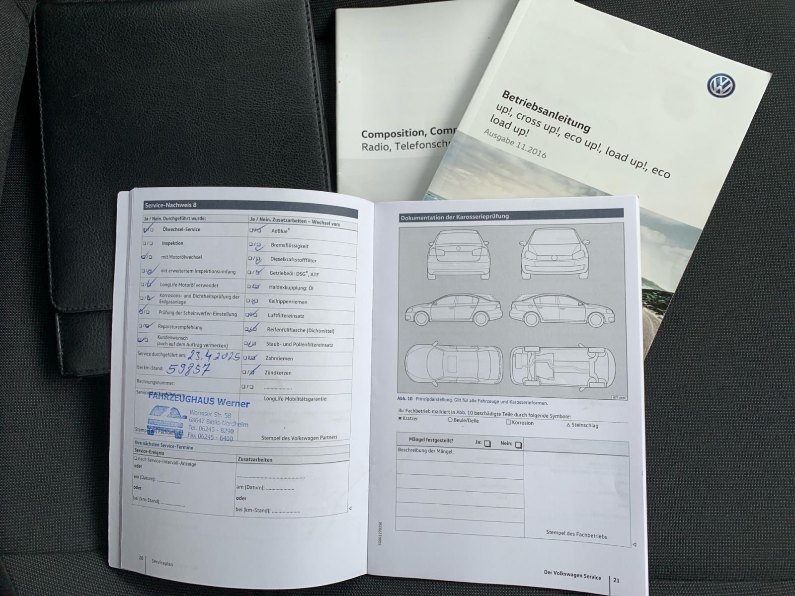 Fahrzeugabbildung Volkswagen up! 1.0 BMT move up! Sitzheizung 1Hd