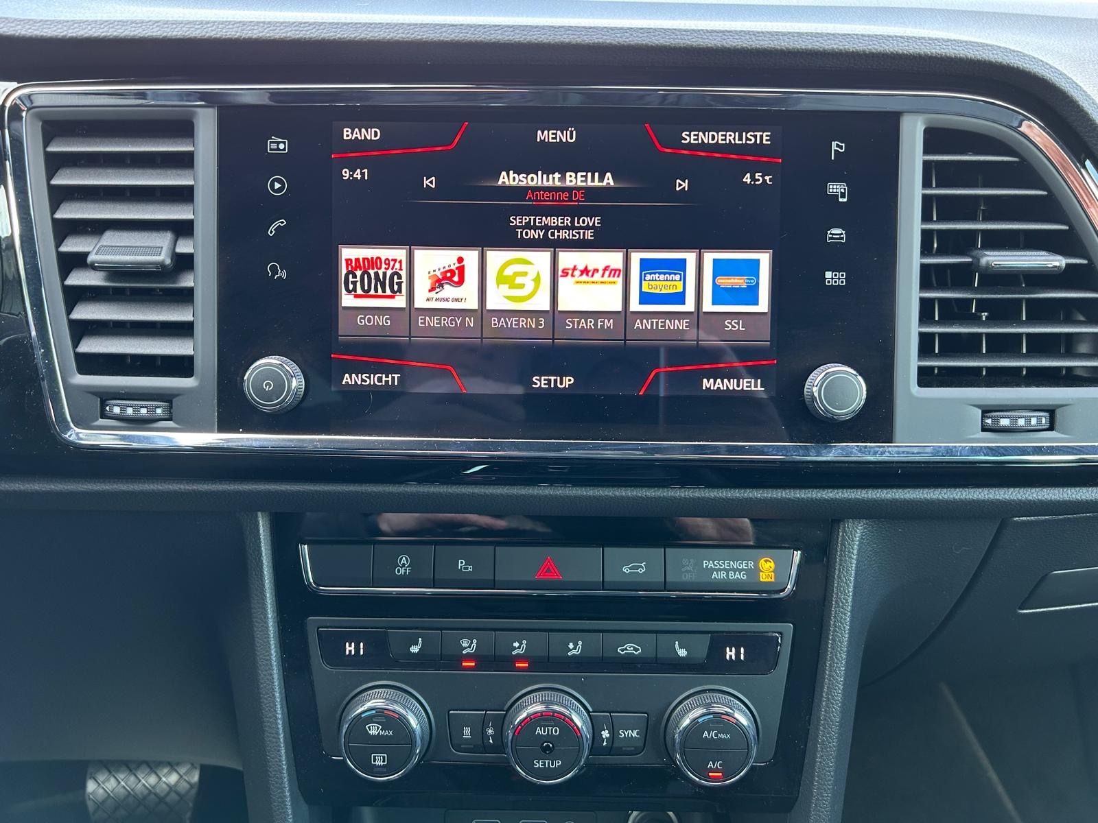 Fahrzeugabbildung SEAT Ateca Xcellence°DSG°AHK°1.Hand°Standheizung°LED°