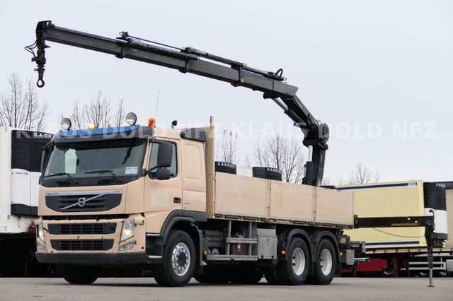 Volvo FM 450 6x4 Pritsche Kran Hiab Funk Bordwände E5