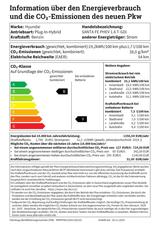 Hyundai SANTA FE Plug-In-Hybrid 1.6 T-GDi Blackline NSCC - schwarze Hyundai SANTA FE