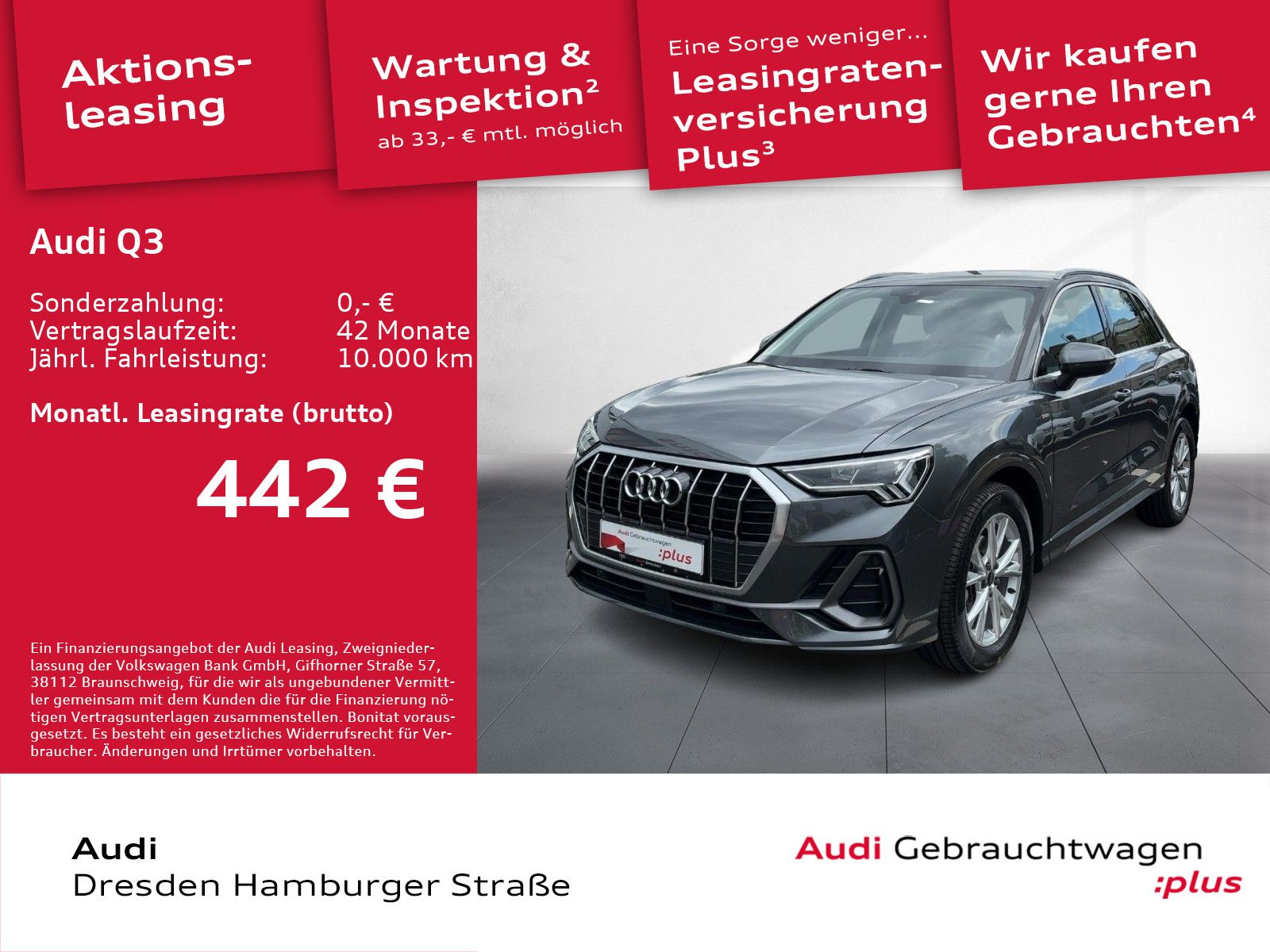 Audi Q3 SUV S line 35 TFSI S tronic LED SW foto 2