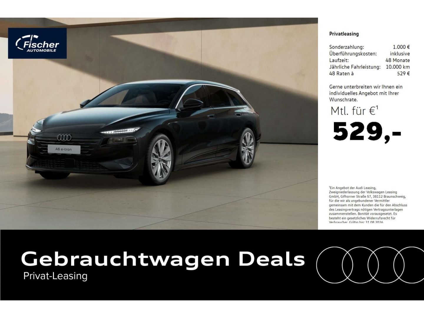 Audi A6 e-tron Avant AHK/Bei.Dis/360/ele.Sitze/20''