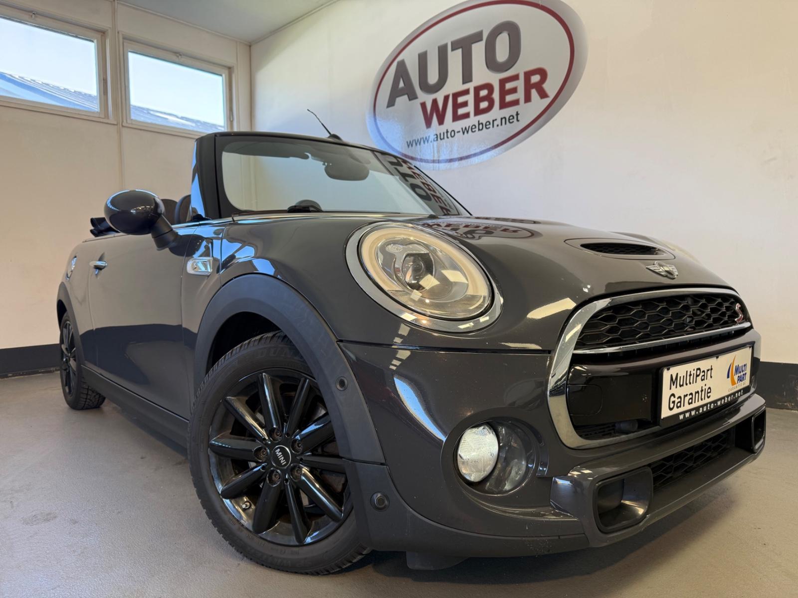 MINI COOPER S CABRIO*T.LEDER*BT TEL*TEMP*NAVI*LM*LED*