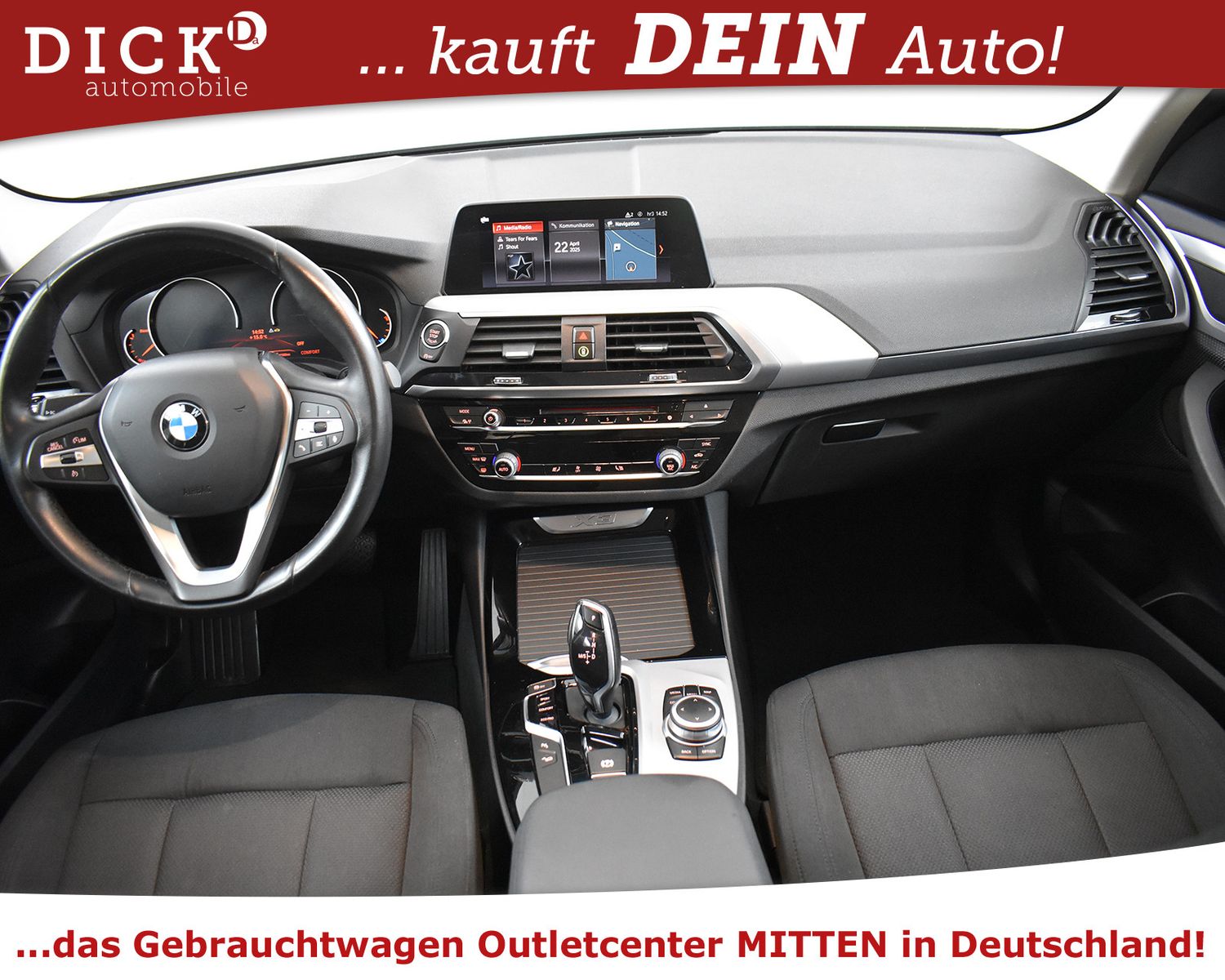 BMW X3 xDrive 20d Aut. NAVI PLUS+LED+SHZ+AHK+TEMP+MF - Image 8