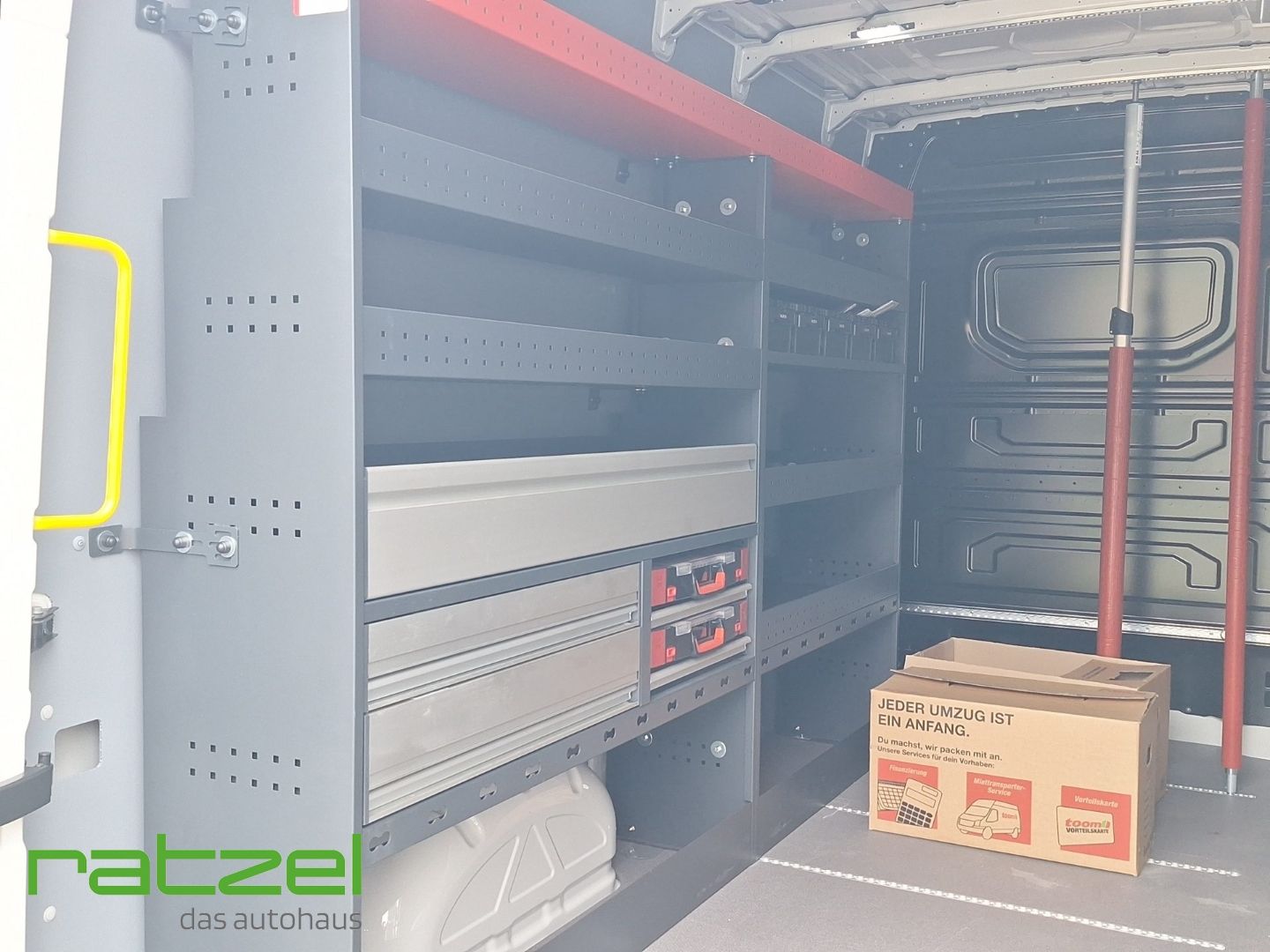 Fahrzeugabbildung Volkswagen Crafter 35 Kasten HD Würth Ausbau Klima+Flügeltü