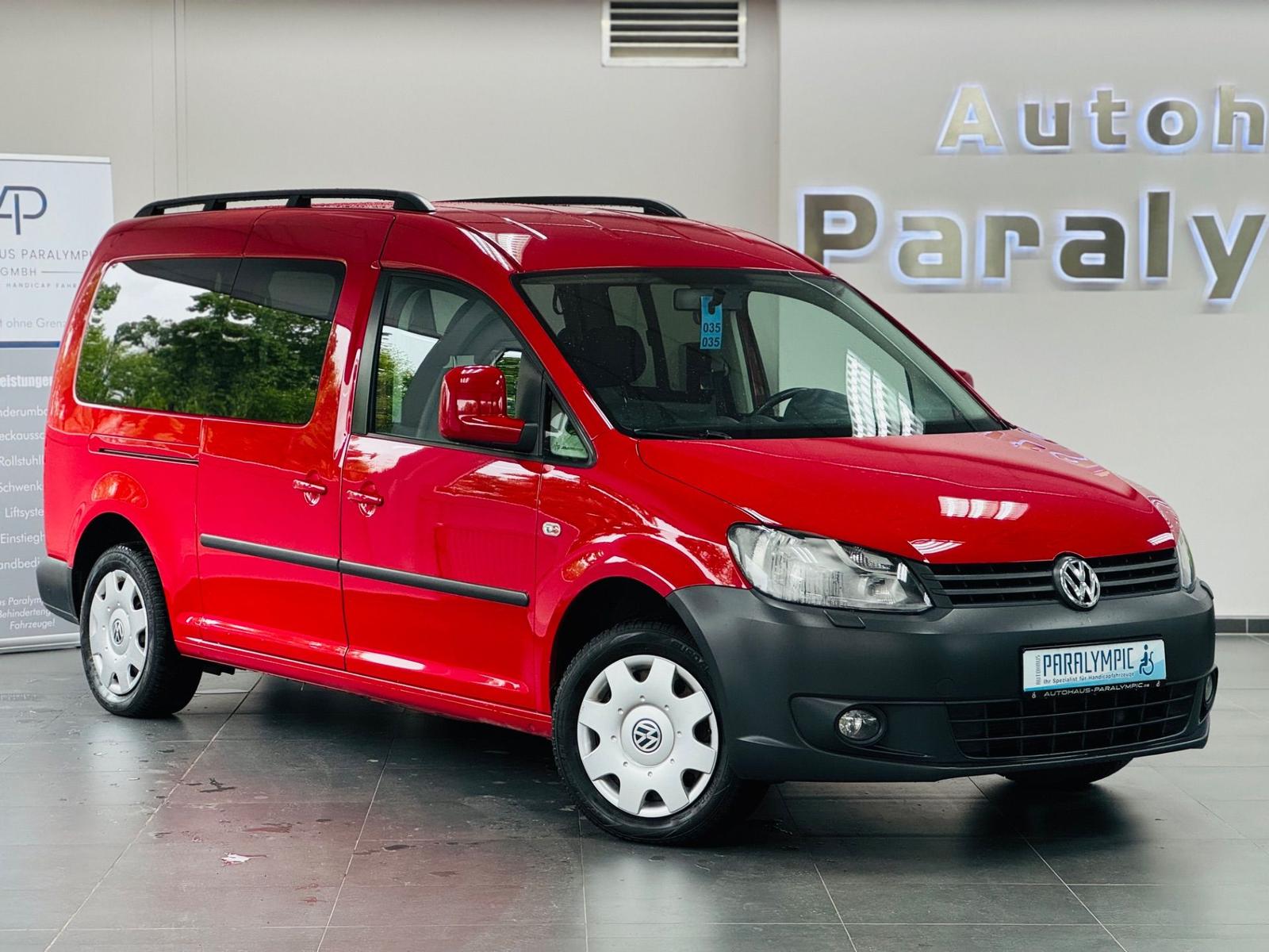 Volkswagen Caddy Maxi 2.0 TDI Rollstuhlgerecht-Rampe 
