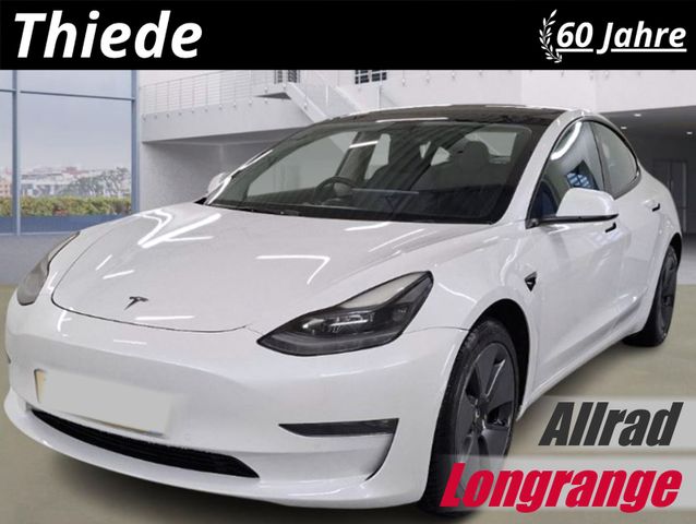 Tesla Model 3 LONGRANGE DUAL-MOTOR NAVI/KAMERA/DAB/SHZ