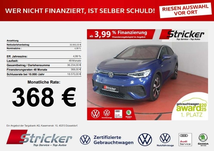 VW ID.5 Pro Performance 150/77 368,-ohne Anzahlung