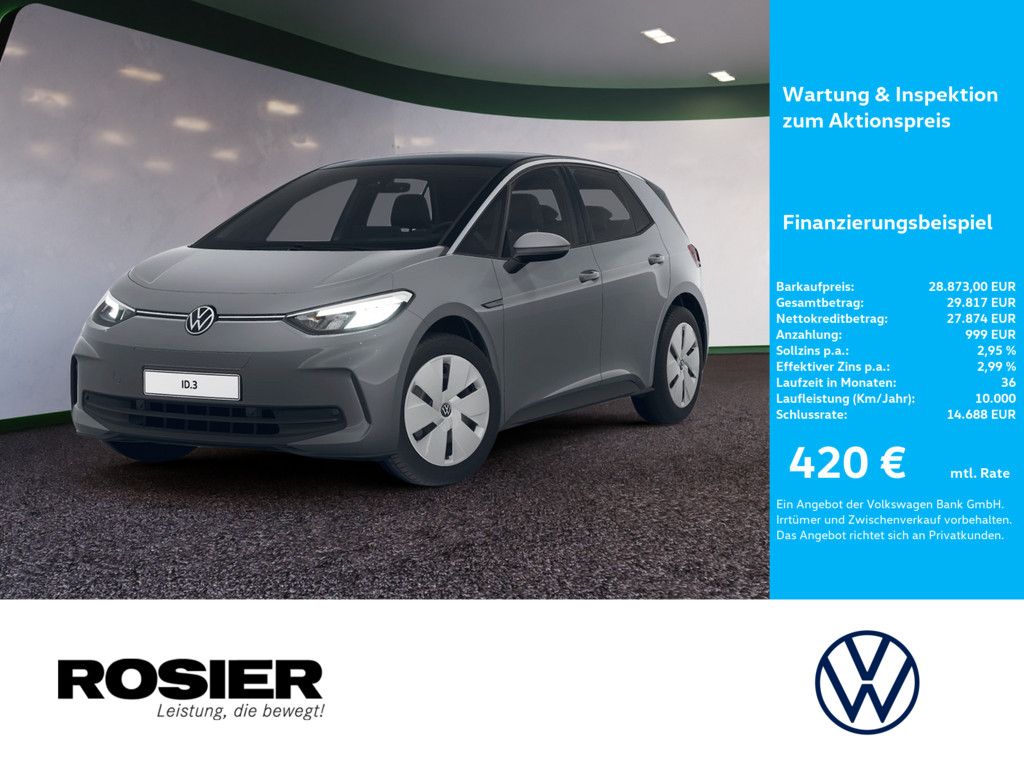 VW ID.3 Pro 150 kW HUD LED SPURH. SHZ KLIMA BT PDC