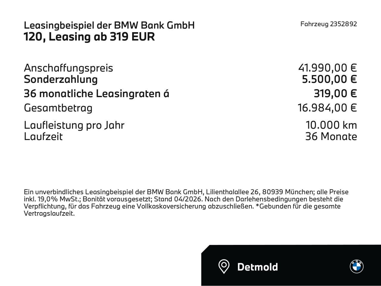 BMW 120 - Bild 2