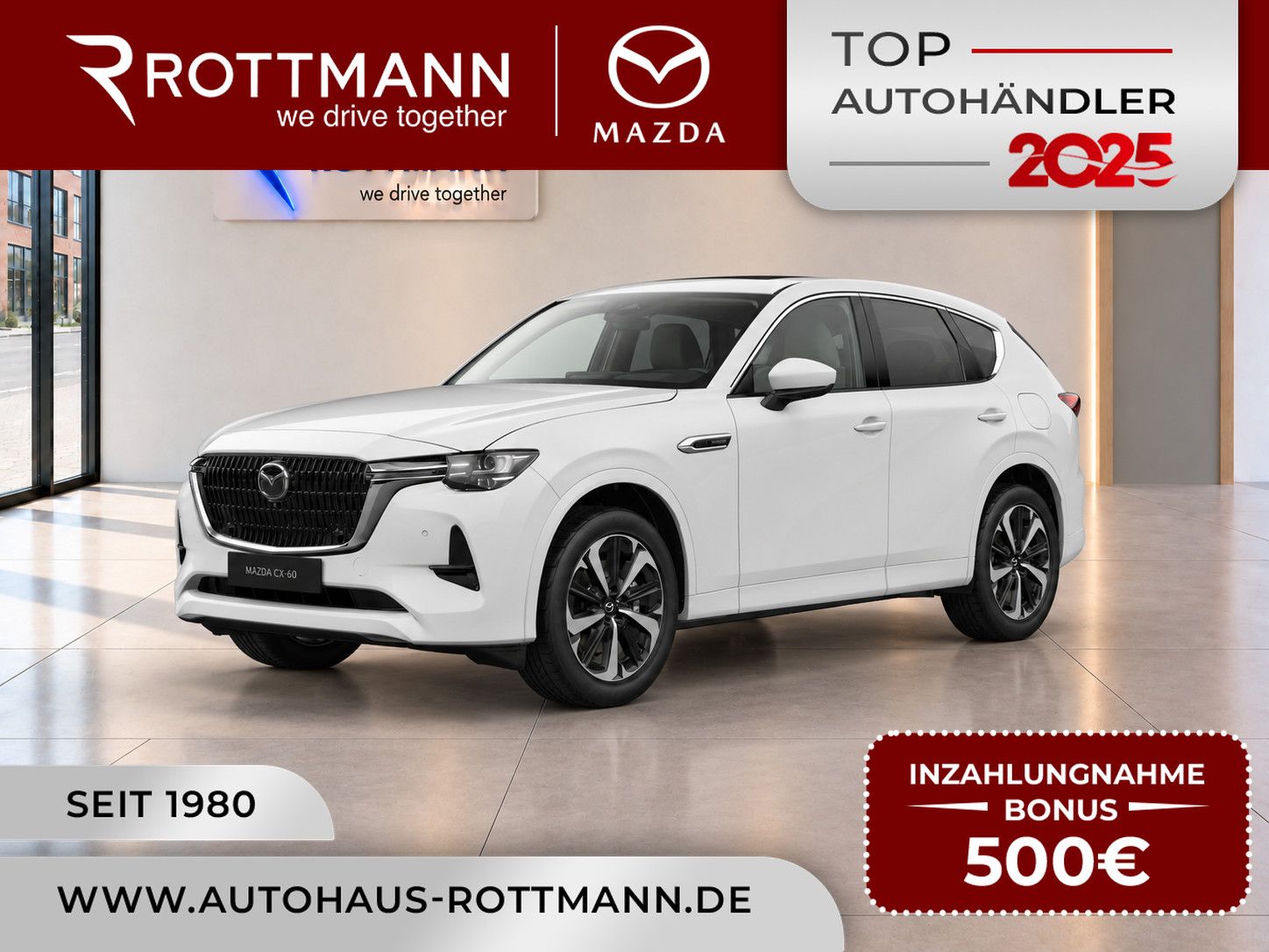 Mazda CX-60 2027 SKYACTIV D 254ps AWD Aut. TAKUMI Plus