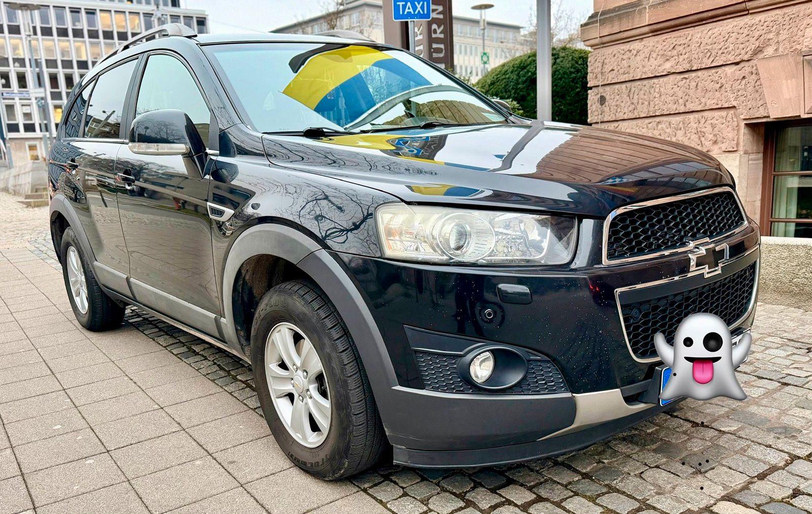 Chevrolet Captiva 2013 — rear view