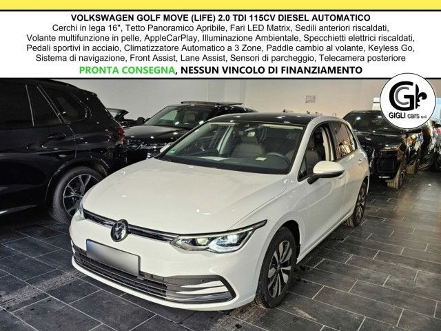 Volkswagen Golf TDI MOVE LIFE C.16 Tetto Nav Led