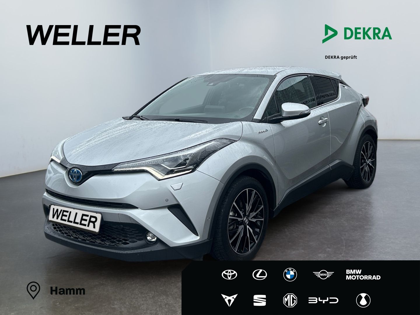 Toyota C-HR 1.8 Hybrid Lounge *Navi*Teilleder*JBL*RCam*