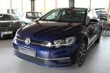 Volkswagen Golf VII Lim. 1.5 TSI DSG Sound*NAVI*LED* - mit Benzin-Antrieb: Blau, Beheizbares Lenkrad