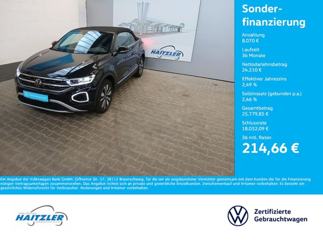 Volkswagen T-Roc Cabrio Goal 1.5 TSI + ACC+ LED+Travel-Ass.