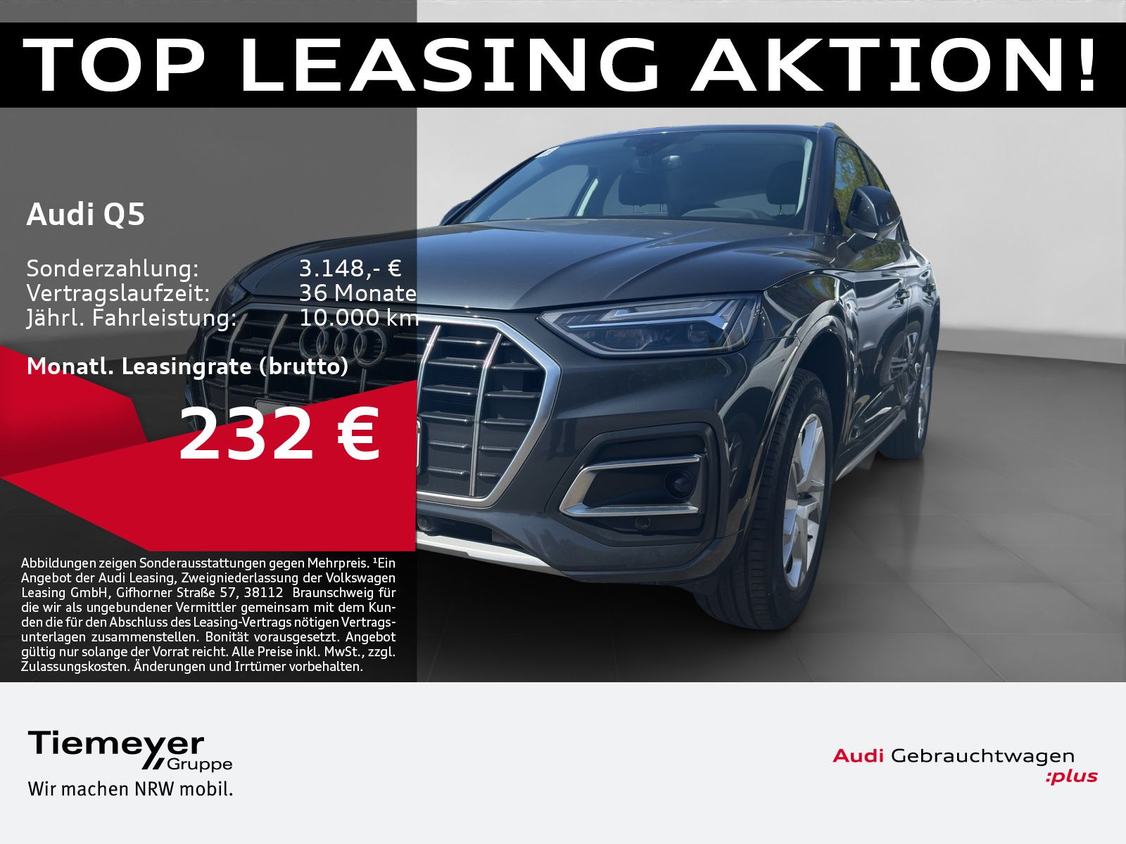 Audi Q5 50 TFSIe Q ADVANCED LED NAVI+ LM18 VIRTUAL