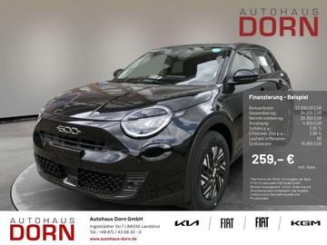 Fiat Leasingangebot: Fiat 600 E Red 54 kWh PDC LED Klimaautomatik