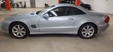 Mercedes-Benz SL 500 Original Mercedes Scheckheft 57300km - silberne Mercedes-Benz SL 500