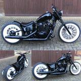 Honda VT 600 ASC WW BOBBER CHOPPER CUSTOMBIKE - HONDA CHOPPER 600