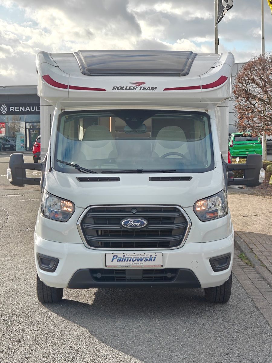 Fahrzeugabbildung Roller Team Kronos 287 TL - Face2Face, Hubbett, Einzelbetten