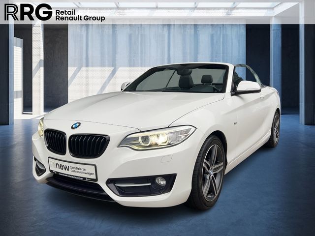 BMW 228 i Cabrio Sport-Line Sitzhzg, Sportfahrwerk