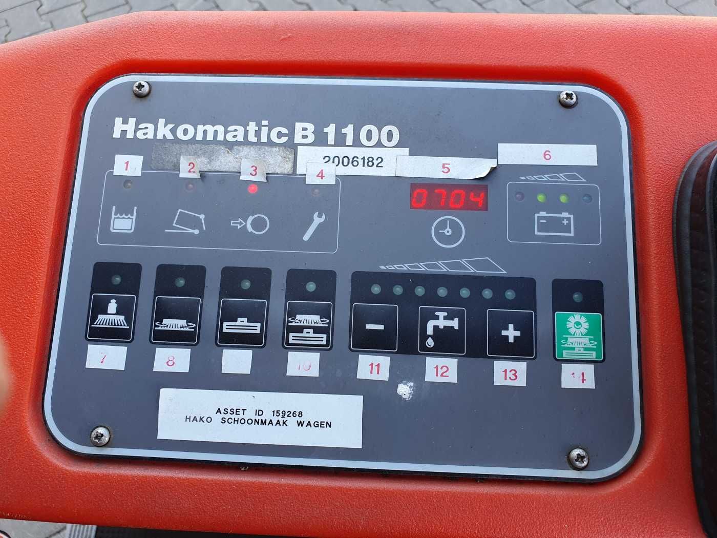 Fahrzeugabbildung Hako Hakomatic B 1100 / nur 704h! / 2006