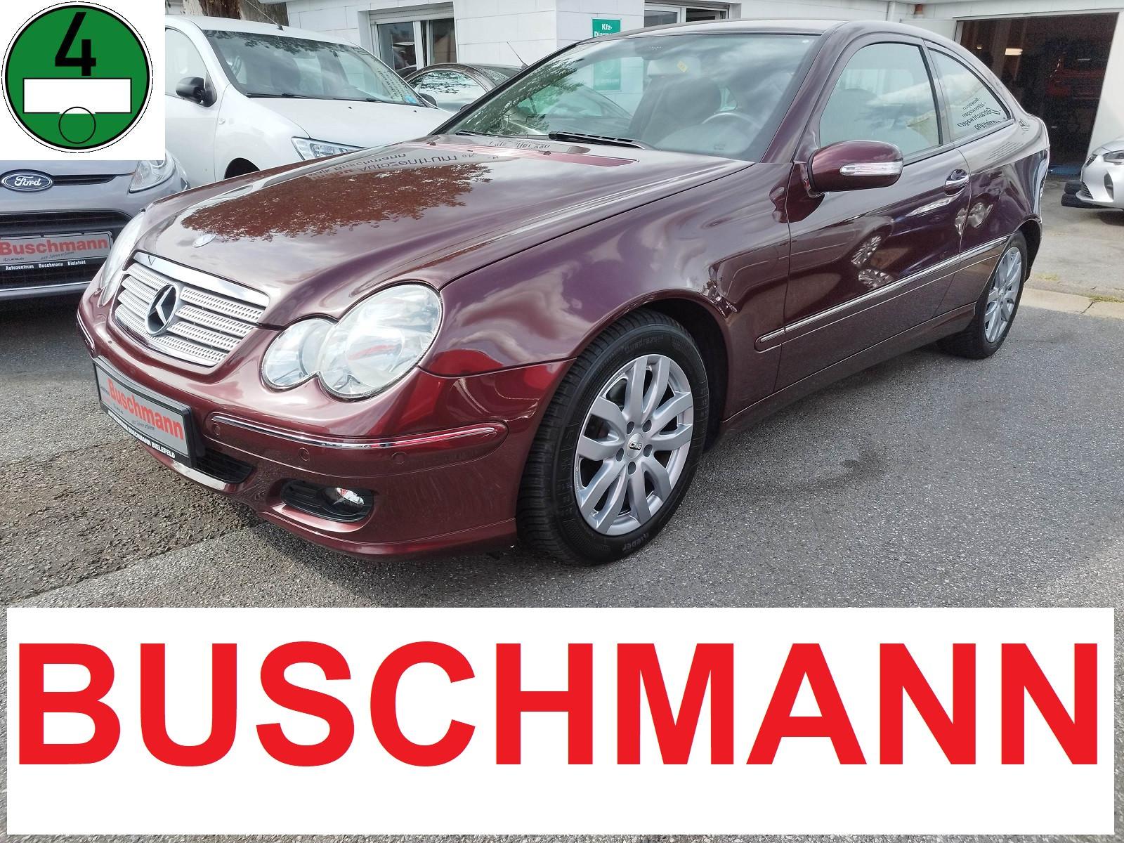 Mercedes-Benz C 180 Sportcoupe Automatik*Sitzhzg*PDC*Alufelgen