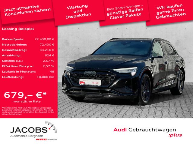 Audi Q8 e-tron 55 AHK/Matrix/Pano/HuD/Blackp. advance