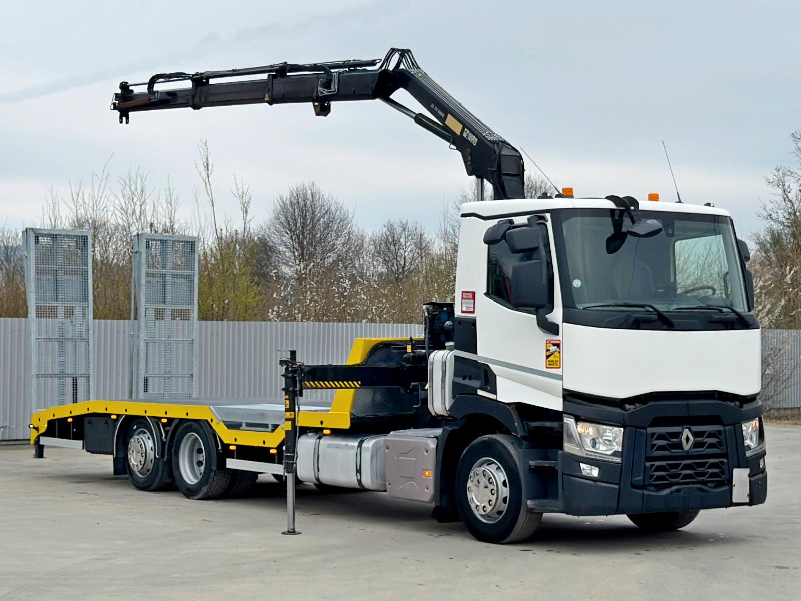 Renault T 380 * Abschleppwagen 7,50m* KRAN/FUNK* TOP