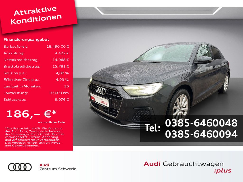 Audi A1 Sportback 25 TFSI advanced S-tronic NAVI LED