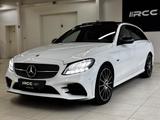 Mercedes-Benz C 300T de AMG Pano Burm AHK Ambi - Mercedes-Benz Hybrid (Diesel/Elektro): Weiß, Alcantara, Kombi