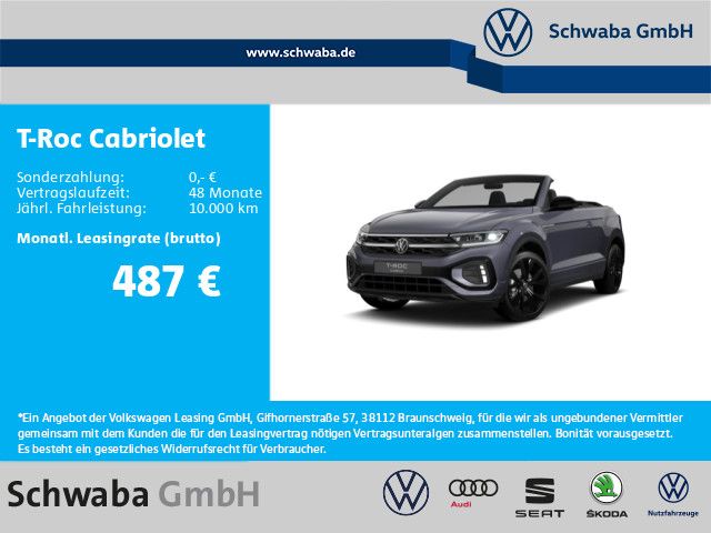 Volkswagen T-Roc Cabriolet R-Line TSI DSG *MATRIX*AHK*NAV*