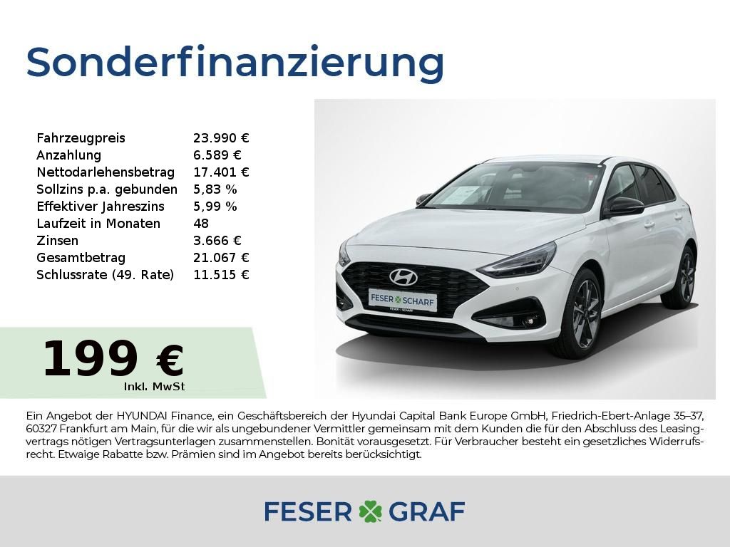 Hyundai i30 ADVANTAGE NAVI KAMERA LED CARPLAY SHZ LHZ