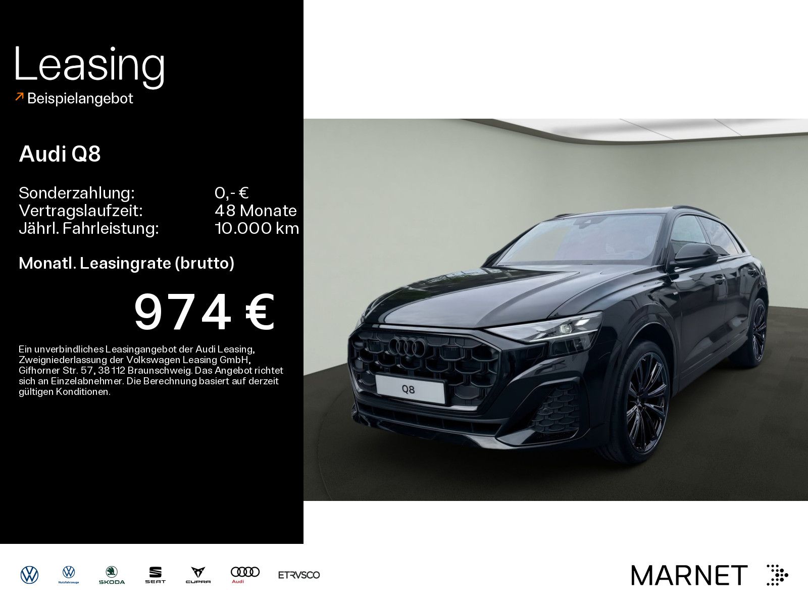 Audi Q8 SUV 50 TDI quattro 210(286) kW(P S) tiptronic