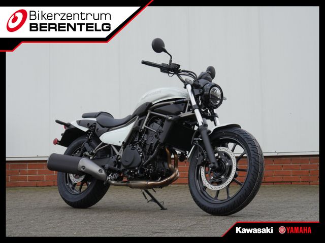 Kawasaki Eliminator 500 Pearl Robotic White 2025