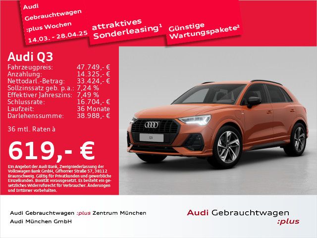 Audi Q3 45 TFSI e S tronic 2x S line AHK/Navi+/ACC