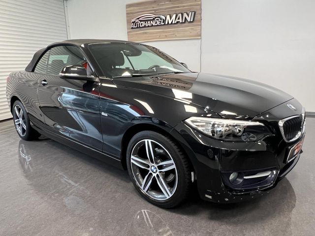 BMW 218i Baureihe 2 Cabrio Sport Line/PDC/Kamera/1Ha