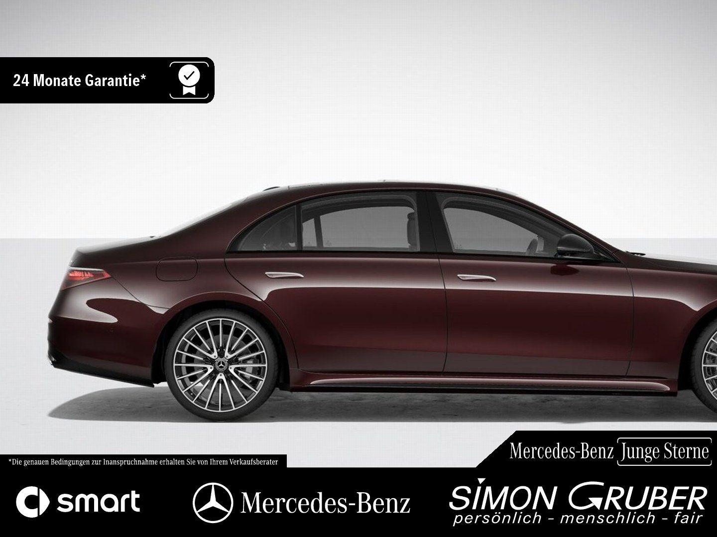 Fahrzeugabbildung Mercedes-Benz S 580 4M L AMG Night First-Class Executive Chauf