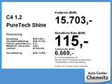 Citroën C4 1.2 PureTech Shine HeadUp/FullLED/Navi - blaue Citroën C4