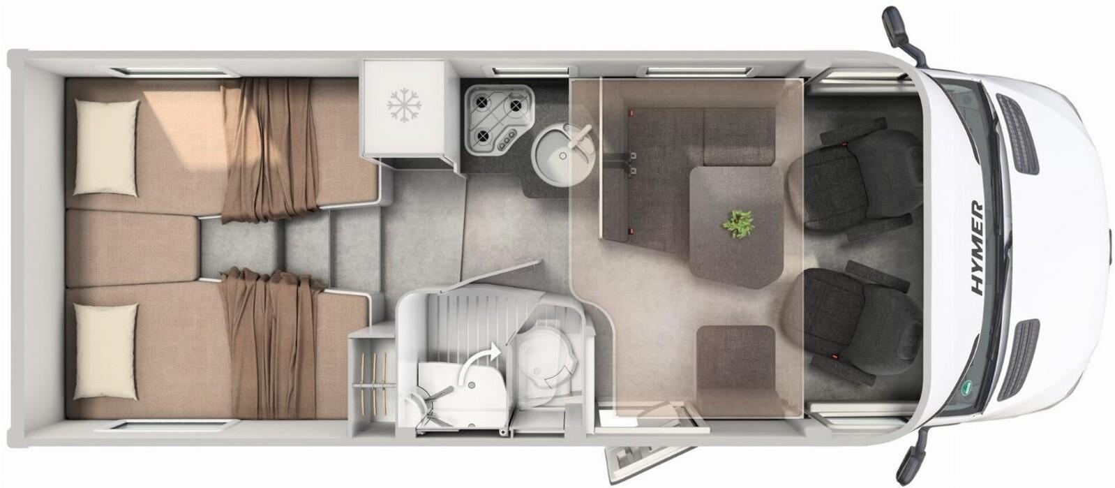 HYMER / ERIBA / HYMERCAR GT-S 600 3,5t Verfügbar ab Juni 2026